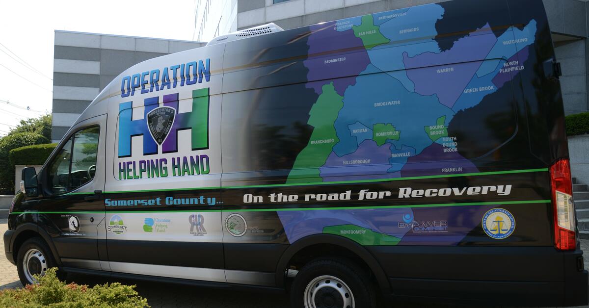 Somerset County Unveils New Operation Helping Hand Vehicle